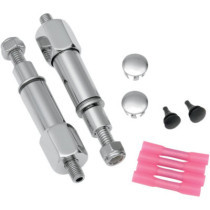 Kit repositionnement clignotants - Harley Davidson Softail de 2000 à 2001 - chromé