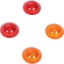 Lentilles de remplacement - Feu Mini Bullet - orange/rouge