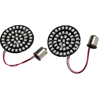 Inserts de clignotants à led arrière - Bullet - simple filament - rouge