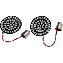 Inserts de clignotants à led arrière - Bullet - simple filament - rouge