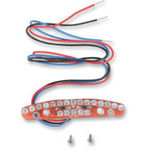 Insert de feu à led arrière - Half Moon - 12 V