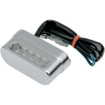 Éclairage à led support de plaque d'immatriculation - chromé