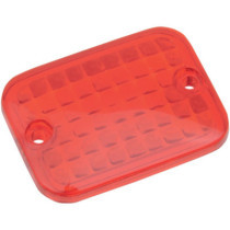Verre de remplacement - pour feu Mini Marker rectangulaire - rouge
