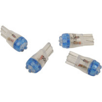Kit Mini Wedge ampoule à led - 12 V - 0,5 W - bleu