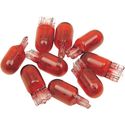 Kit d'ampoules Wedge - 5 W - 12 V - rouge
