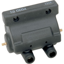 Bobine d'allumage Dual Fire - 12 V - 5 ohm - pour HD Big Twin, Sportster XL 1965/1979 - noir