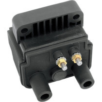 Bobine d'allumage Mini Dual Fire - 12 V - 5 ohm - pour Harley Davidson de 1984 à 2006 - noir