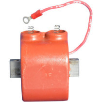 Bobine d'allumage magneto - 12 V - pour Harley Davidson Sportster XL de 1958 à 1969 avec magneto OEM - orange