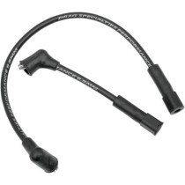 Fils de bougie - 8,8 mm - pour Harley Davidson Touring de 1985 à 1996 - noir