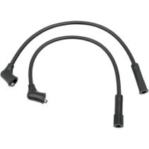 Fils de bougie - 8,8 mm - pour Harley Davidson Touring de 1997 à 1998 - noir