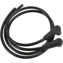 Fils de bougie - 8,8 mm - pour Harley Davidson Big Twin de 1948 à 1969 - noir
