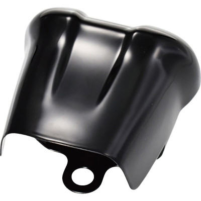 Cache klaxon Fall - pour Harley Davidson avec klaxon latéral - noir