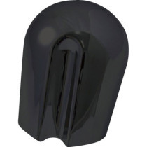 Cache klaxon custom - pour Harley Davidson avec klaxon latéral - noir
