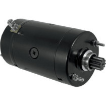 Démarreur Hitachi - pour HD FL de 1982 à 1984, FX de 1974 à 1988, FLT de 1984 à 1988, Sportster XL 1974 à 1976 - noir