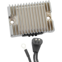 Régulateur de tension - 22 A - pour Harley Davidson Big Twin de 1981 à 1988 - chromé