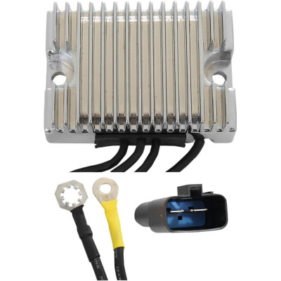 Régulateur de tension - 32 A - pour Harley Davidson Dyna de 1999 à 2013 - chromé