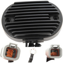 Régulateur de tension - 40 A - pour Harley Davidson Softail de 2007 - noir
