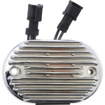 Régulateur de tension Premium - 40 A - pour Harley Davidson Softail de 2008 à 2010 - chromé