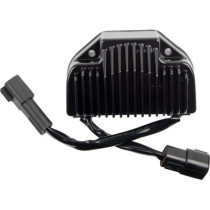 Régulateur de tension Premium - 40 A - pour Harley Davidson Dyna de 2004 à 2005 - noir
