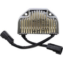 Régulateur de tension Premium - 40 A - pour Harley Davidson Dyna de 2006 à 2007 - chromé