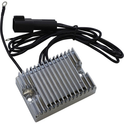 Régulateur de tension Premium - 32 A - pour Harley Davidson Dyna de 1999 à 2003 - chromé