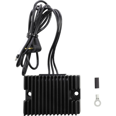 Régulateur de tension Premium - 22 A - pour Harley Davidson Big Twin de 1981 à 1988 - noir