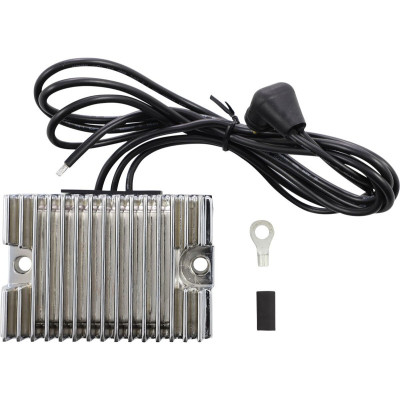 Régulateur de tension Premium - 22 A - pour Harley Davidson Big Twin de 1981 à 1988 - chromé
