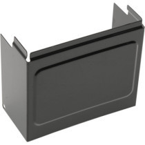 Cache latéral batterie - pour Harley Davidson Dyna de 1997 à 2005 - noir