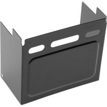 Cache latéral batterie - pour HD Dyna de 1992 à 1996, FXE de 1973 à 1985, Sportster XL de 1982 à 1996 - noir