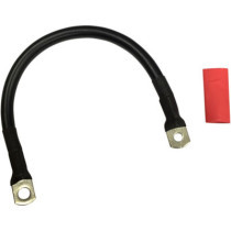 Kit de câble de batterie - 4 AWG - 11" - noir
