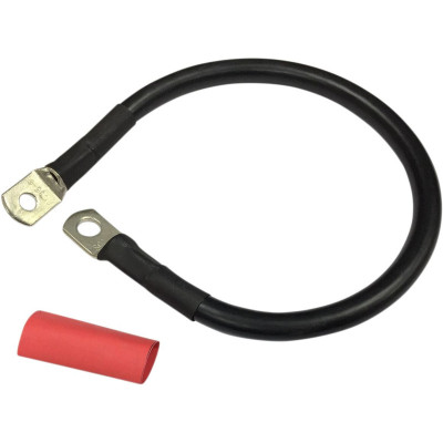 Kit de câble de batterie - 4 AWG - 15" - noir