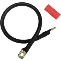Kit de câble de batterie - 4 AWG - 16" - noir