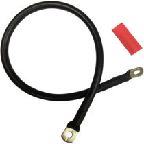Kit de câble de batterie - 4 AWG - 20" - noir