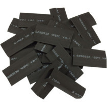 Gaine thermorétractable - diam 40 - 25 unités - noir