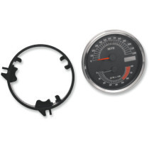 Compteur de vitesse et compte tours électro. - mph - pour HD Dyna FXDWG, Softail et Road King de 1996 à 2003 - chromé