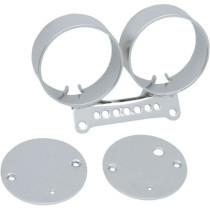 Support de compteur de vitesse - Harley Davidson Dyna de 1995 à 2005 et Sportster de 1995 à 2011- Chromé