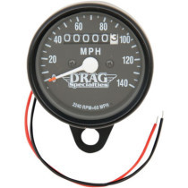 Compteur de vitesse méca. - mph - 60 mm - 2240:60  - noir fond noir