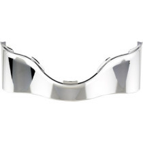 Enjoliveur de carénage Batwing - inférieur - pour Harley Davidson Road Glide à partir de 2015 - chromé