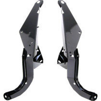 Fixations carénage Batwing - inférieures - pour Harley Davidson Touring de 1996 à 2013 - noir