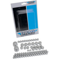 Kit de cache vis de moteur - pour Harley Davidson Softail de 2007 à 2010 - chromé