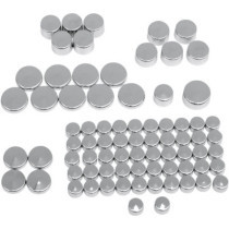 Kit de cache vis de moteur - pour Harley Davidson Sportster XL à partir de 2004 - chromé