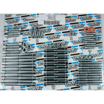 Kit de vis lisses de moteur - pour Harley Davidson Sportster XL à partir de 2007 - chromé