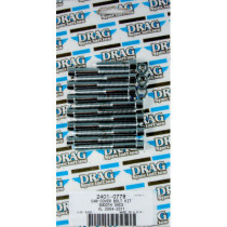 Kit de vis lisses de carter de distribution - pour Harley Davidson Sportster XL à partir de 2004 - chromé