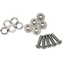 Kit de montage de disque de frein flottant - avant - pour Harley Davidson Touring à partir de 2014 - chromé