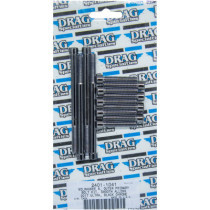 Kit de vis lisses de carter primaire - pour Harley Davidson avec moteur M8 à partir de 2017 - noir