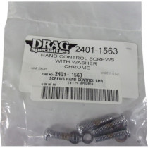 Kit de vis de cache commodo - 1/4" - 20 x 1-1/8" - chromé