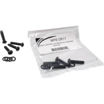 Kit de vis de commandes de guidon - noir