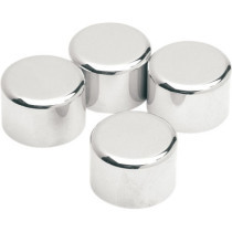 Kit de cache vis - pour étrier de frein - pour Harley Davidson avec Moteur Twin Com de 2000 à 200è - chromé