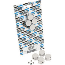 Kit de cache vis de culasse - pour moteur S&S - chromé