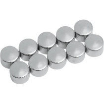 Kit de cache vis - 1/4" - pour vis Allen de 5/16" - chromé